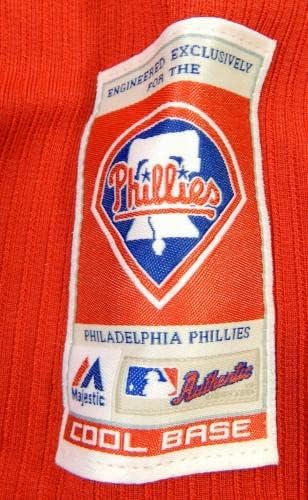 2014-15 Philadelphia Phillies Juan Torres # 26 Igra Polovni crveni dres St BP 44 75 - Igra Polovni MLB dresovi
