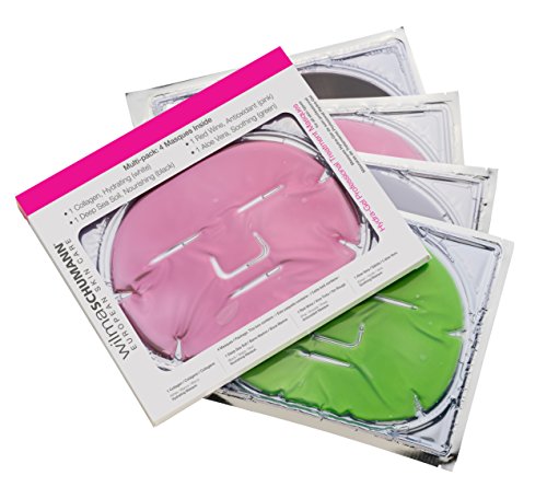 WILMA SCHUMANN Hydra - gel profesionalne maske za tretman 4 Pakovanje / tretirajte fleke kože i hidrirajte