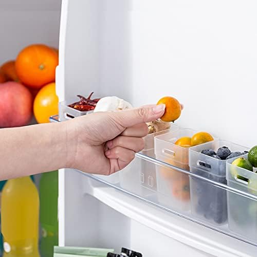 4kom plastični frižider bočni ormarić kutija za odlaganje frižidera bočna vrata kontejneri za odlaganje kutija za frižider, pult, Desktop, ormar kuhinjska organizacija skladište, 2 velika i 2 mala
