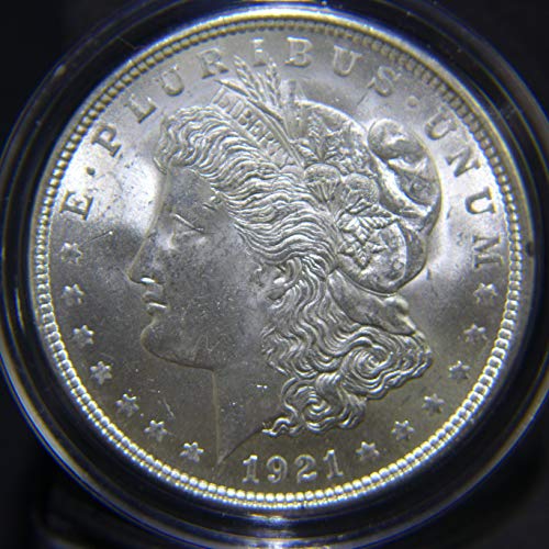 1921. Morgan srebrni dolar Frosty Luster $ 1 AU
