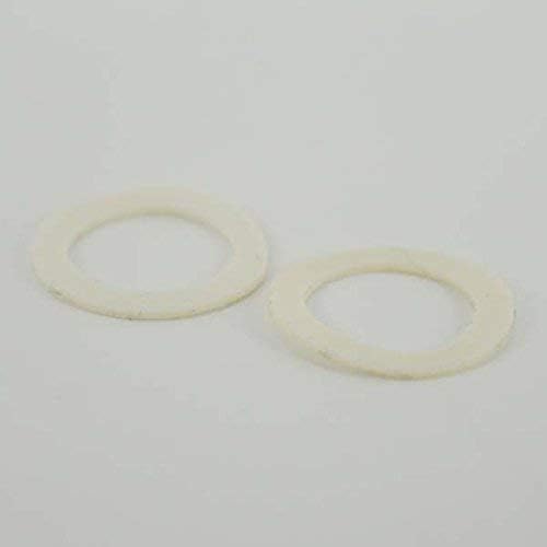 Yoyofactorski silikonski jastučići - veliki široki 21mm od - 1 par bijeli