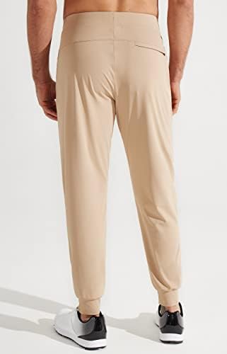 LIBIN muške golf joggers hlače sa džepovima sa patentnim zatvaračem Stretch atletski trenerci koji rade