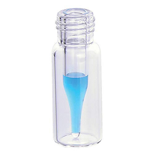 Microliter 09-1000-100 Tip 1 Borosilikat Glass Clear Boila sa staklenim umetanjem i priključenim opružnim