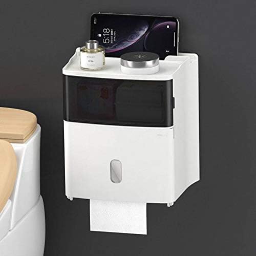 FXBZA toaletni držač papira, toaletni nosač papira Zidni nosač toaleta Nosač za toalet Nema bušenja WC papira
