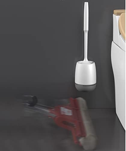 BBSJ WC držač četkica za toaletna četkica za glavu za glavu WC WC zidni montirani ili podne montirani domaćinstvo