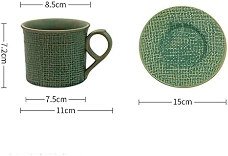 CZDYUF Kamenbe Ručno rađena čaša za kafu i kosurnu čaj za popodne čaj set ručno izrađen mali Espresso Latte