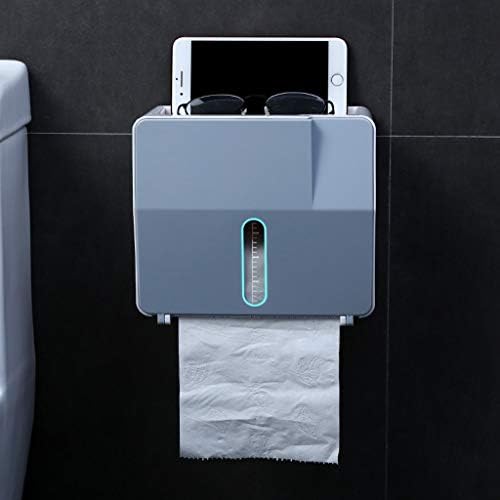 Držač za toaletni papir ZSQAW, toaletni papir Držač telefon za mobilni telefon, zidno montirano tkivo tkiva