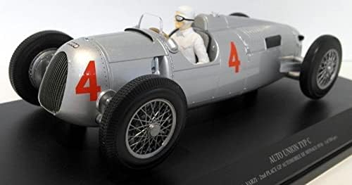 Minichamps 155361004 1: 18 Auto Union Typ C-2. mjesto Grand Prix Automobile De Monaco 1936