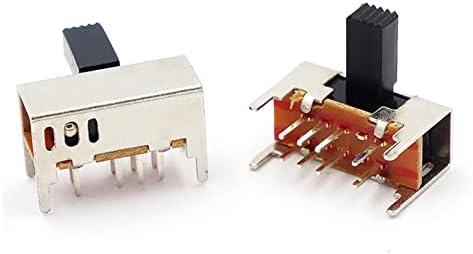 Gruni Micro prekidač 10pcs SK23D05 G6 PCB 8 PIN 3 Pozicija 2P3T DP3T Slide Slide Slode Bočni gumb Ravni
