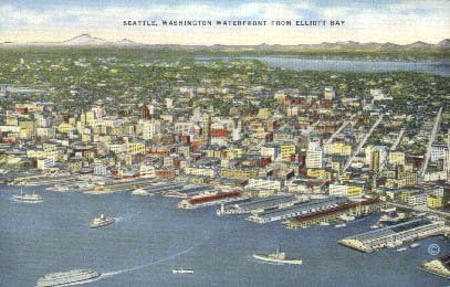 Seattle, Washington razglednica