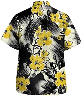 Muški vintage bowling košulje Havajske majice kratkih rukava Ljeto dugme dolje majica opuštena-fit casual