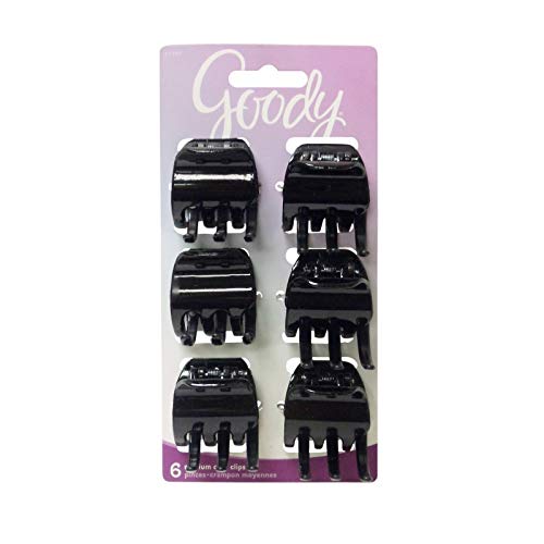 Goody Classics Claw Clip za kosu, pola, 6 brojeva,