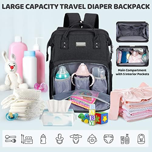 Cosyland Bang bager ruksak vodovodna beba za bebe za dječačku djevojku Putovanje stražnjim paketom sa promjenom