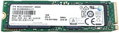 SSDLV256HHCHP-00000 Kompatibilni rezervni dijelovi kompatibilni za Samsung PM951 MZ-VLV2560 256GB PCI Express 3.0 x4 TLC NVME M.2 2280 Interni SSD
