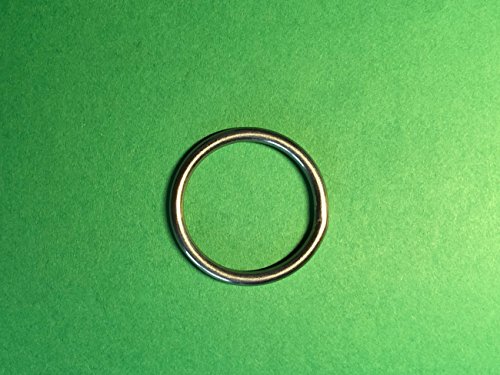 10 komada nerđajućeg čelika 316 okrugli prsten zavaren 1/8 x 1 Marine Grade