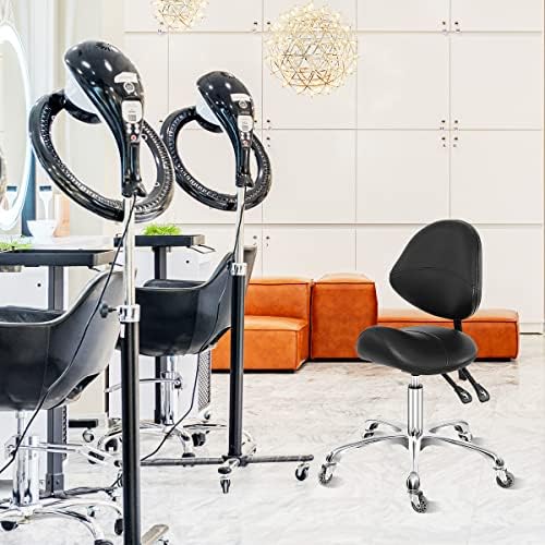 Sedlasta stolica Stomatološka Higijeničarska stolica sa podrškom za leđa, kotrljajuća estetska Sedlasta