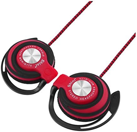 Luyanhapy9 slušalice Universal 3,5 mm utikač žičani isječak na ušom sportskim slušalicama teški bas slušalice