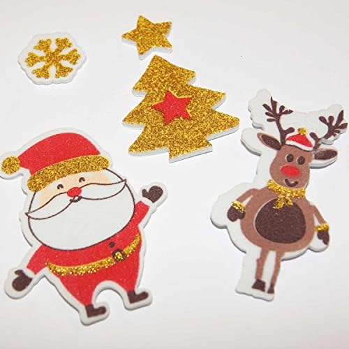 Globalne poklone Eva Foam naljepnice - Djed Mraz i Reindeers