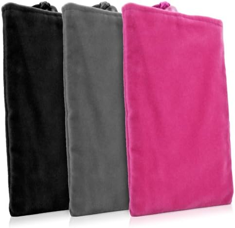 Boxwave Case kompatibilan sa igrama Kiddy GKD Plus - baršunasta torbica, meka Velor Tkaninska torba sa markama