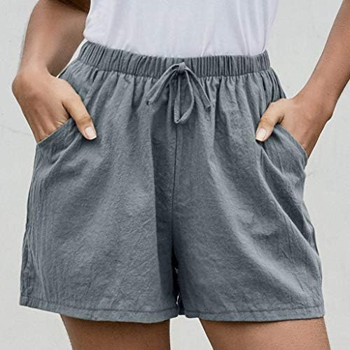 Fragarne kratke hlače za tinejdžerske djevojke Ležerne ljetne žene joge hlače sa džepovima