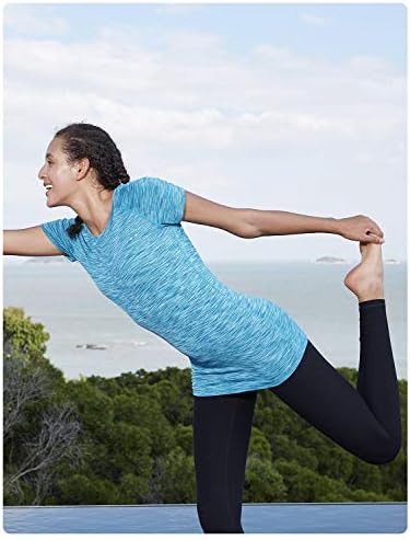 Vrhovi vježbanja za žene yoga košulje teretane odjeću vlage Wicking Brze suho sportske ručne košulje