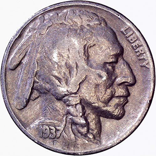 1937 Buffalo Nickel 5C vrlo dobro