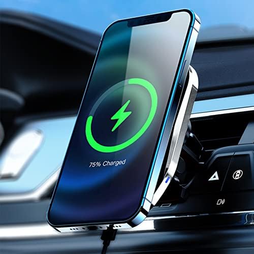 15w Car-Shaped car Magnetic Wireless Charger Magnetic Bracket Compact high Temperature Resistance Upgraded