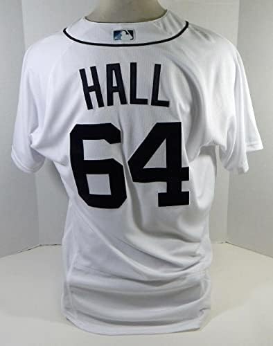 2020 Detroit Tigers Matt Hall # 64 Igra izdana Bijeli dres 46 DP20731 - Igra Polovni MLB dresovi