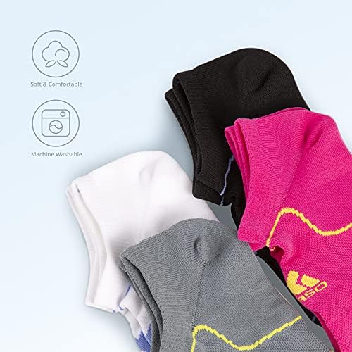 AKASO kompresijske čarape za trčanje niskog kroja, atletske čarape za gležnjeve protiv mirisa za muškarce i žene