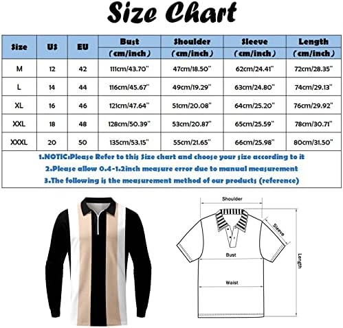 Beuu 2022 New polo majice za muške, dugih rukava Houndstooth patchwork golf tops Streetwear casual majica