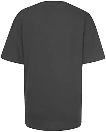 Ženske majice kratki rukav bluze Košulje Crewneck Pismo Ispiši opuštene FIT Jesenje ljetne košulje 2023