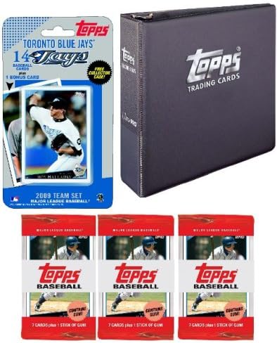 Toronto Blue Jays 2009 TOPPS MLB Team set sa 3 vez za prstena i 3 paketa