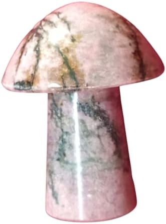 Kristalni kašični kakra Kakne Kakne gljive-skulptura Prirodni iscjeljivanje kristala Chakra Balansiranje