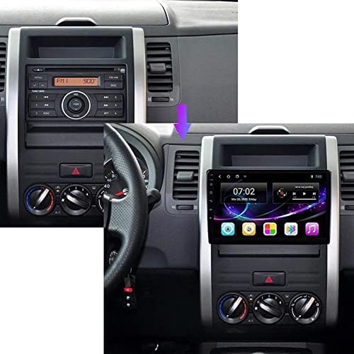Android 10.0 Auto stereo 2 din radio za N-Issan X-Trail Qashqai 2007-2015 GPS navigacija 9in dodirni ekran