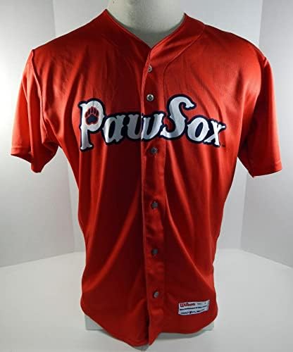 2018-19 Pawtucket Pawsox Red Sox prazna igra Izdana crvena dressey L 568 - Igra Polovni MLB dresovi