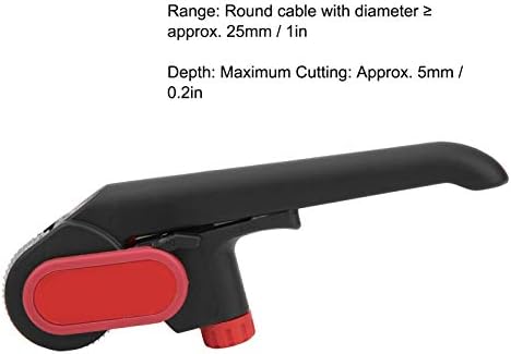 Walfront kabel Stripper rezač za uklanjanje alata Ručno uzdužno razreda Zamjenjivi prečnik noža ≥25mm pg-5 za piling kabel, nož električara / žičane striptizetere