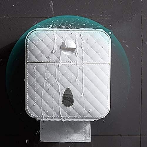 ZLDXDP ljepljivi toaletni držač za papir Samoljepljiva vodootporna zidna kupaonica kuhinjsko tkivo držač