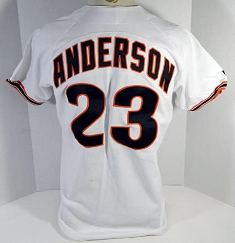 1993 San Francisco Giants Anderson 23 Igra izdana Bijeli dres DP17476 - Igra Polovni MLB dresovi