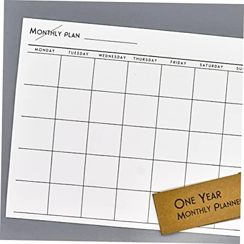 TOFCICU 12 PCS Kalendar Kalendar Nonepads za radni zidni kalendar Planer 2020 Work Notepad Nedeljni kalendar