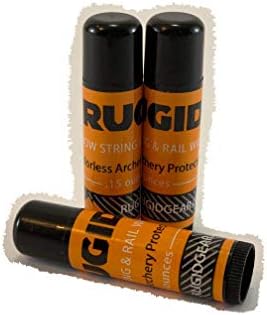 RUGID Compound, Recurve, tradicionalni luk niz i samostrel Rail vosak, mazivo & regenerator - hladno vrijeme, bez mirisa Formula - 3-Pack .Cijevi Od 15 Unci