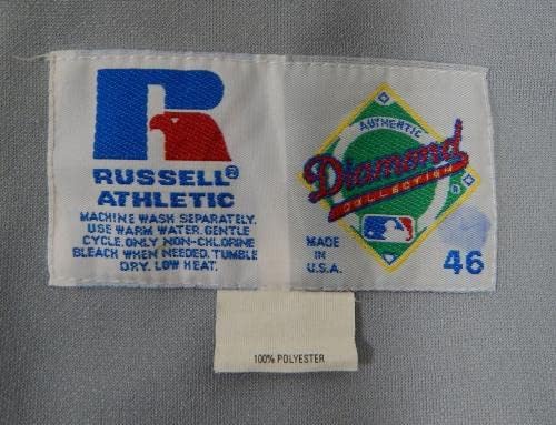 1995-99 Texas Rangers 45 Igra Polovna siva Jersey DP08131 - Igra Polovni MLB dresovi