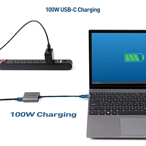 Kabelska kabela USB C do 2,5 Gigabita Ethernet adapter sa punjenjem 100W, 2,5 g Ethernet do USB-C adaptera