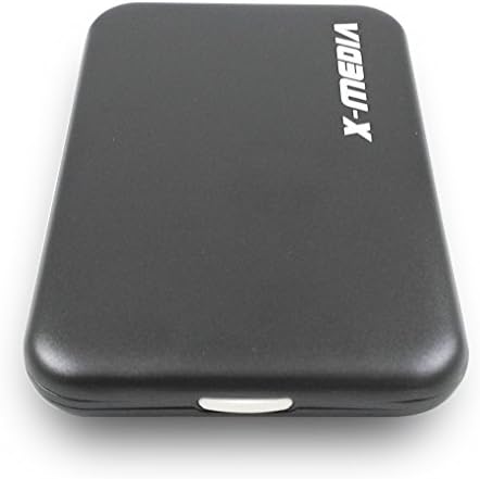 X-MEDIA 2.5-inčni USB 2.0 SATA Aluminij hard disk HDD vanjski kućišta [XM-EN2251-BK]