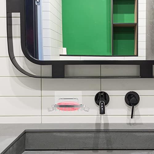 Zerodeko samoljepljiva posuda za sudoper od nehrđajućeg čelika zidna posuda za sapun držač za sapun od nehrđajućeg