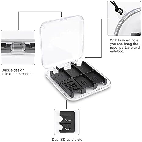 Tie Dye Perfection Game Card Storage Case Hard Protective Organizer Box Za Nintendo Switch