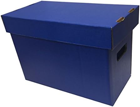 Paket marke 10 Max Pro kratka kutija za stripove u boji-sadrži 150-175 stripova - plava