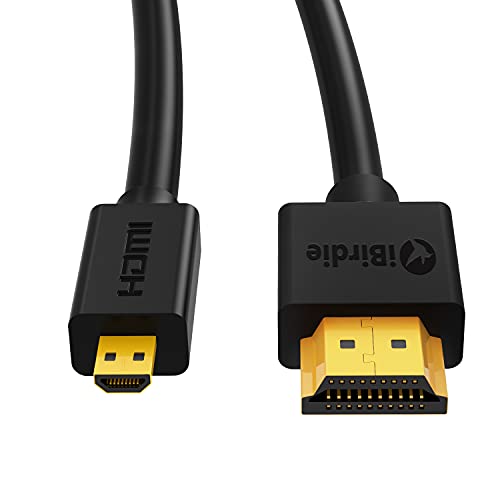 Ibirdie Micro HDMI do HDMI kabela 10 stopa - brzina 18Gbps podrška 4K60 HDR Arc kompatibilan sa GoPro Hero