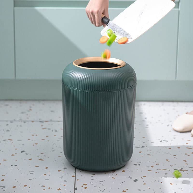 Liruxun kanta za smeće spavaća soba Press-tip kanta za smeće kupatilo papirna korpa