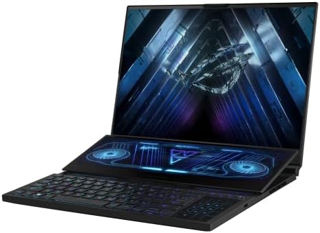 ASUS ROG Zephyrus Duo 16 gaming Laptop, 16 Mini LED 240Hz/3ms, QHD 16:10 Ekran, DCI-P3, NVIDIA GeForce