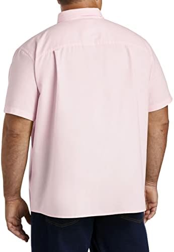 DXL Big & amp; Tall Essentials Muška sportska košulja Oxford / košulja s kratkim rukavima s džepom na prsima